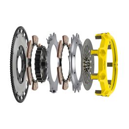 T1R-MZ01 - ACT Mod-Twin 225 Heavy Duty Rigid Race Clutch Kit